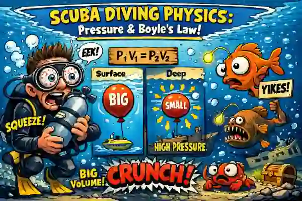 Scuba diving physics & Boyle’s Law — pressure at depth, gas expansion, buoyancy and safe diving (Koh Chang knowledge article)