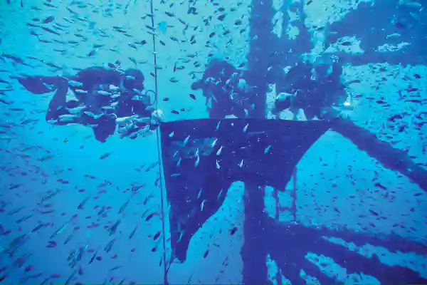 Tech diving Koh Chang – TDI technical training and HTMS Chang wreck